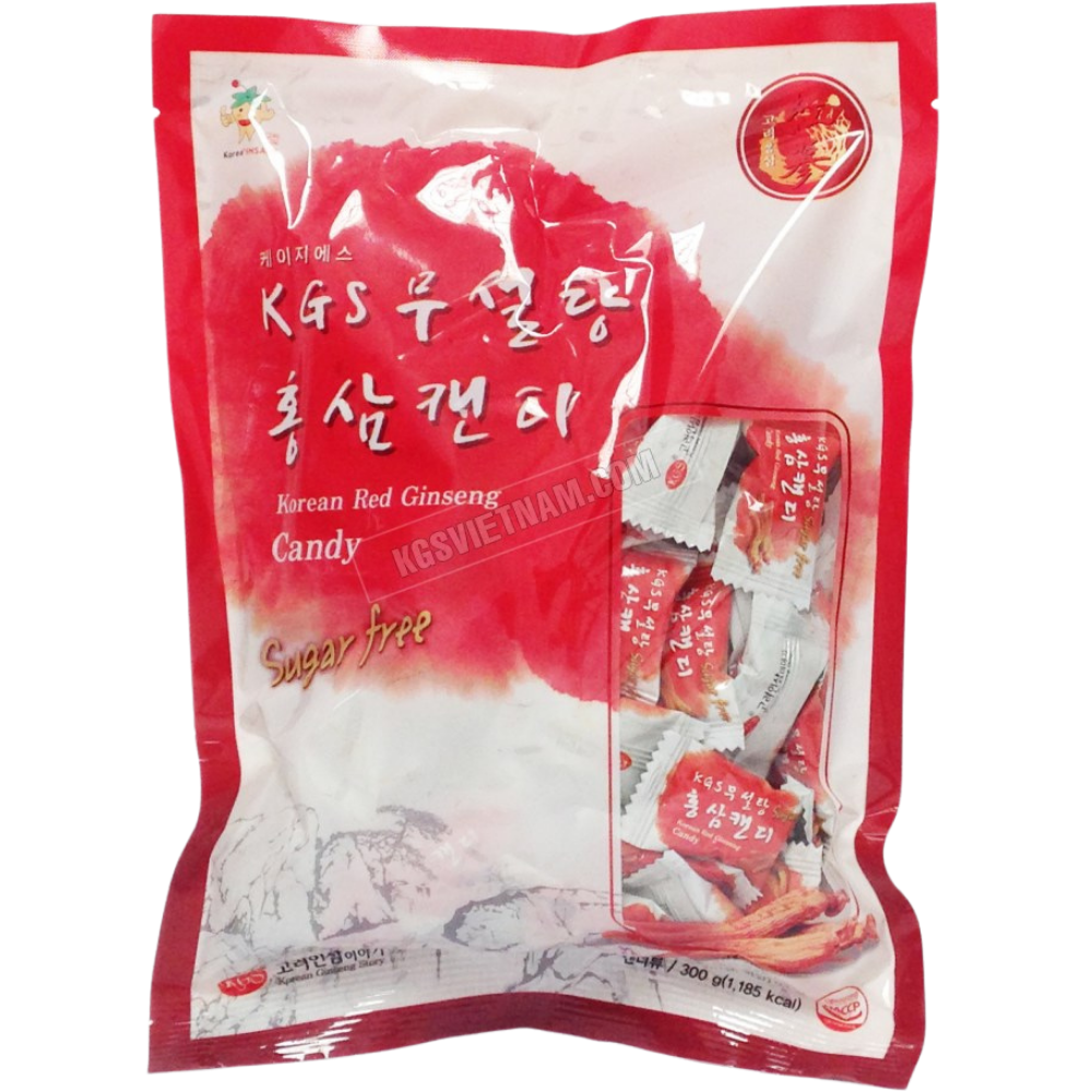 KẸO HỒNG SÂM KHÔNG ĐƯỜNG KGS